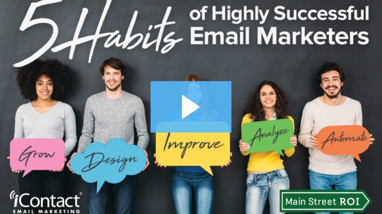 5 Habits of Highly Successful Email Marketers