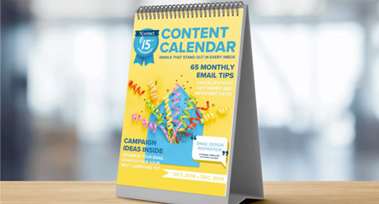Email Content Calendar