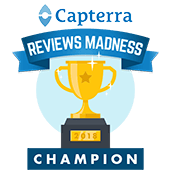 2018 Capterra Champion badge