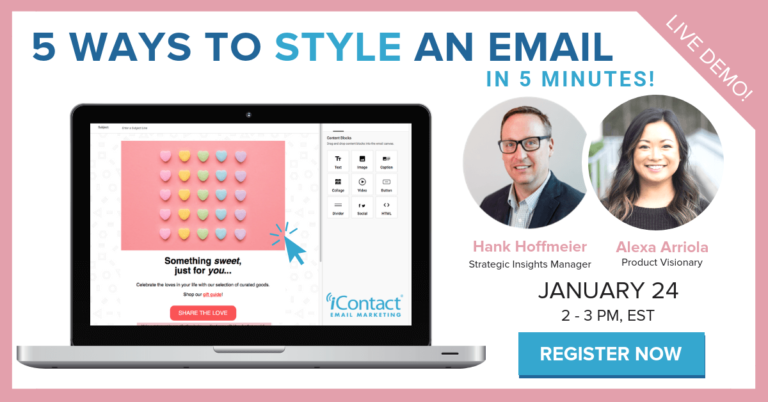 Design Demo: 5 Ways to Style an Email in 5 Minutes