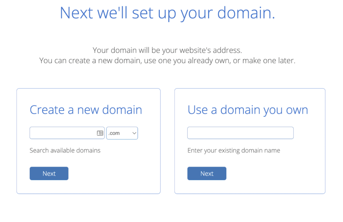 Domain availability